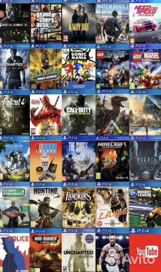 Игры на PS4 И PS5