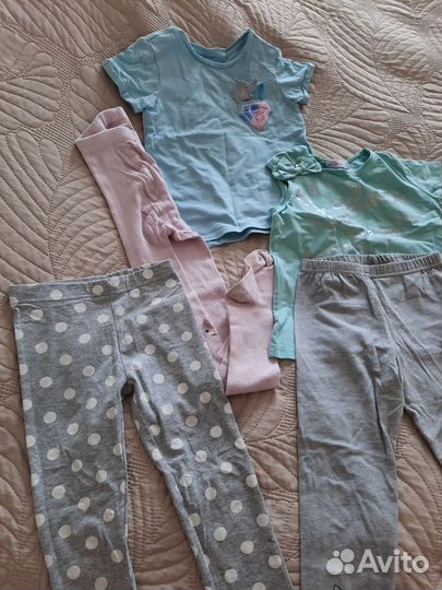 Детская одежда для девочек пакетом, 3-5 лет