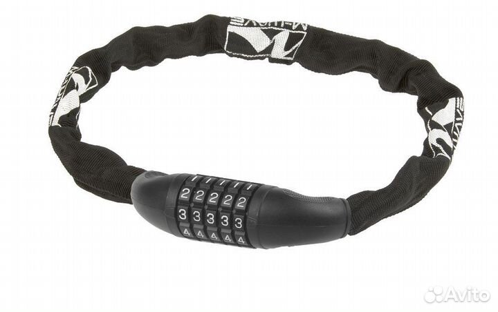 Замок M-Wave цепь 6x6x850 мм. 230316 код