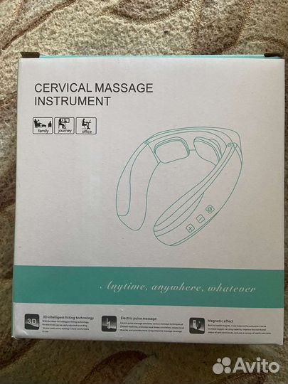 Массажер импульсный для шеи Cervical massage