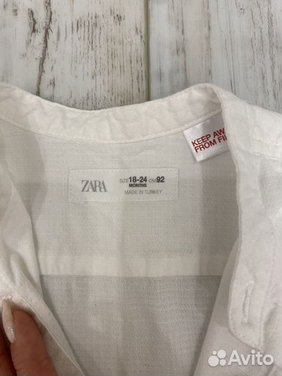 Рубашка для мальчика 92 zara