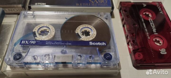 Аудиокассеты импортные новые и бу TDK, Sony и др