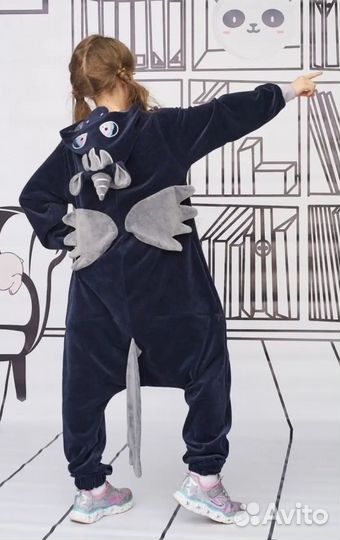 Кигуруми комбинезон единорог 116 р