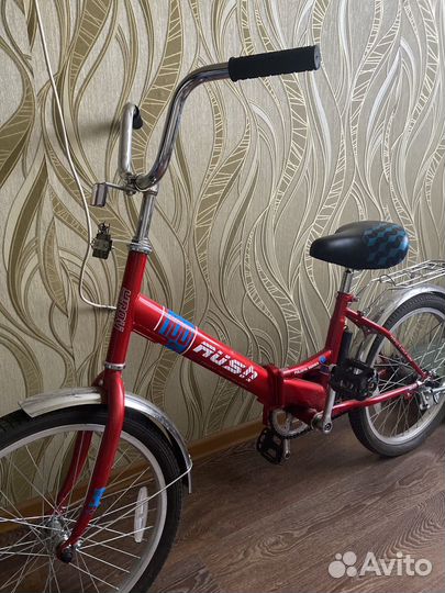 Складной городской велосипед на рост 125-145