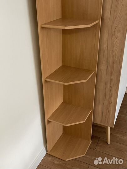 Полки стеллаж угловой