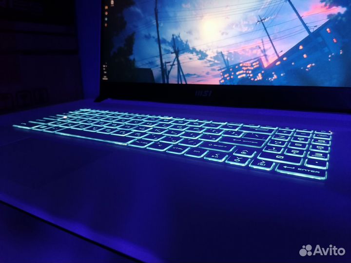 Игровой ноутбук msi sword 17 a12ud-248xru
