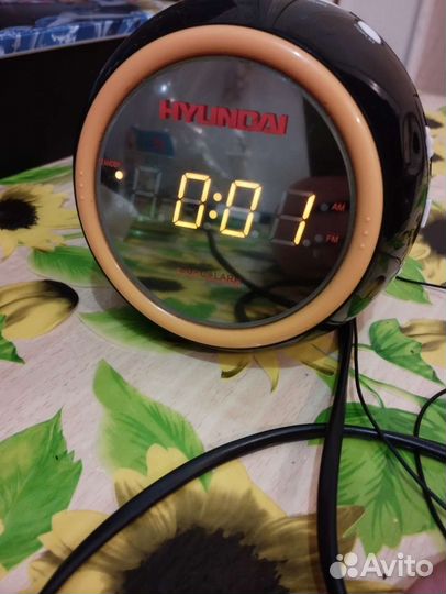 Радио часы будильник