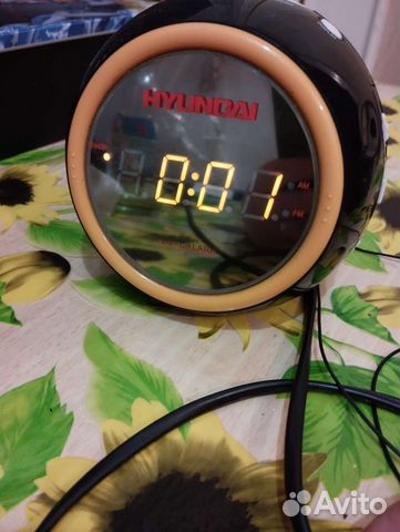 Радио часы будильник
