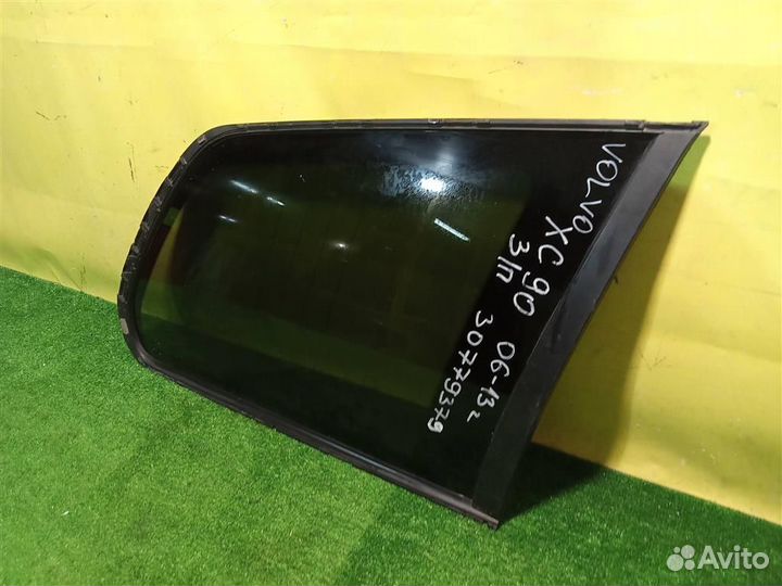Стекло задней форточки правая Volvo XC90 2006