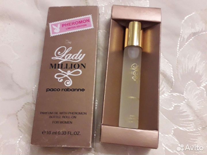 Parfum oil Paco Rabanne леди милион 10мл духи женс