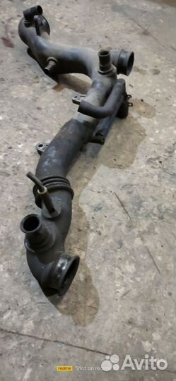 Патрубок турбин EJ20H, самка. Субару легаси bd,bg