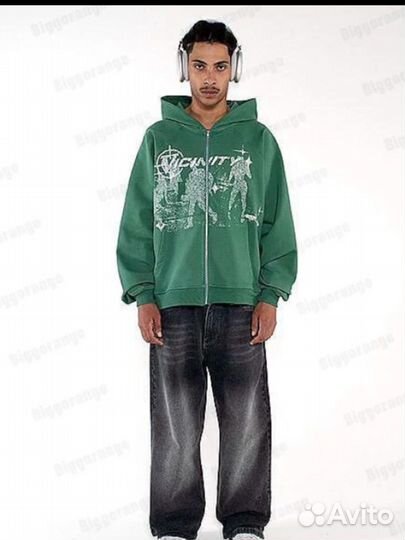 Зип худи y2k
