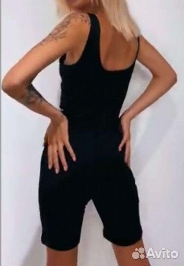 Комбинезон с шортами летний