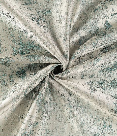 Штора портьерная Аллюр 180x260 см изумрудный;