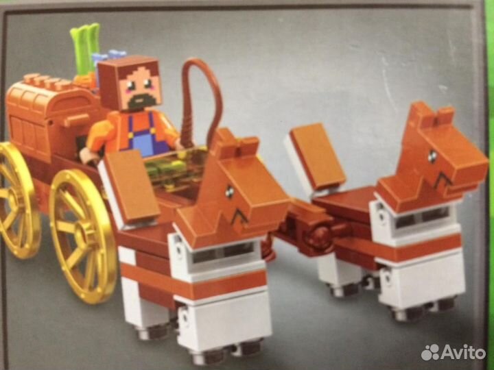 Minecraft Сокровищница в лесу у водопада