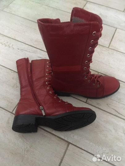 Ботинки натуральная кожа новые