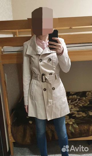 Плащ тренч женский 40 р (xs)