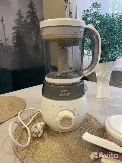 Пароварка блендер philips avent 4в1