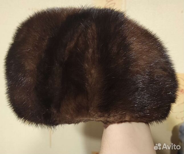 Норковая шапка женская