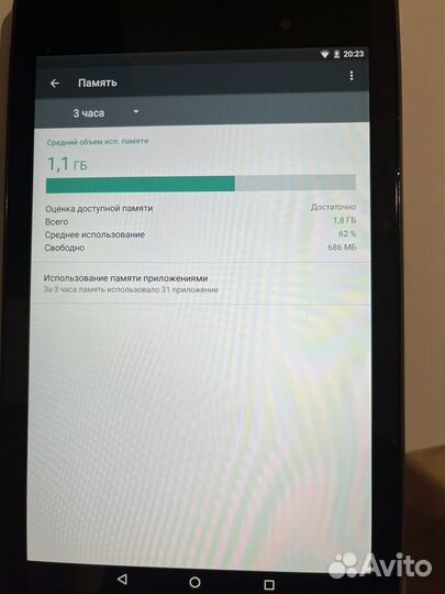 Планшет Asus nexus 7