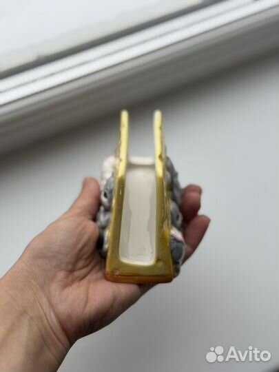 Салфетница керамическая сыр и мышата