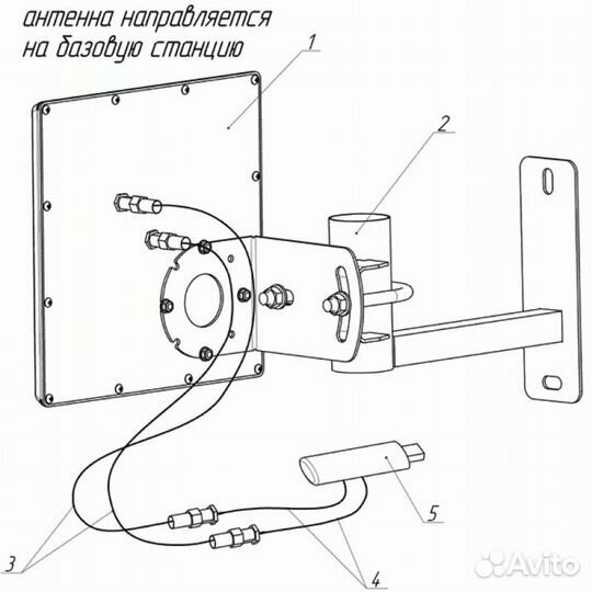Усилитель Видео для модема Работает при слабом