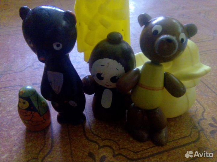 Винтажные игрушки резиновые металлическая пищалка