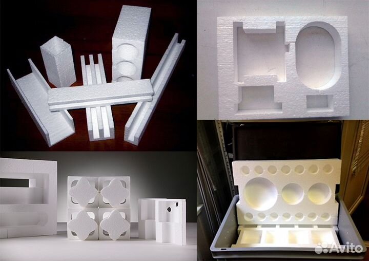 Защитная упаковка, ложементы, тара из пенопласта