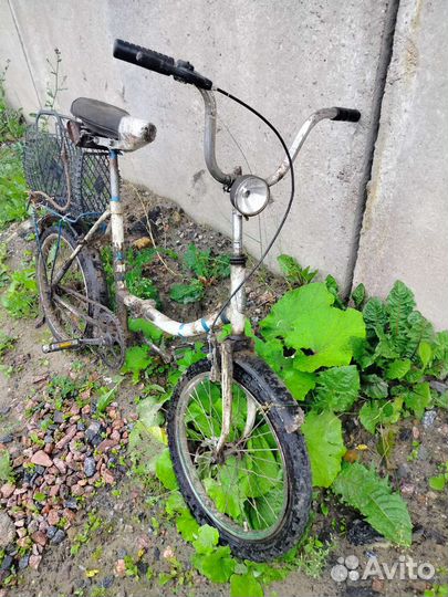 Советский складной велосипед