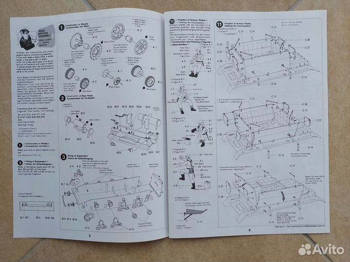 Сборные модели танков 1 35