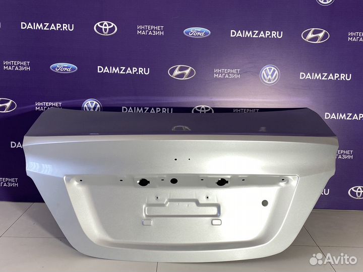 Крышка багажника Hyundai Solaris Серебристый