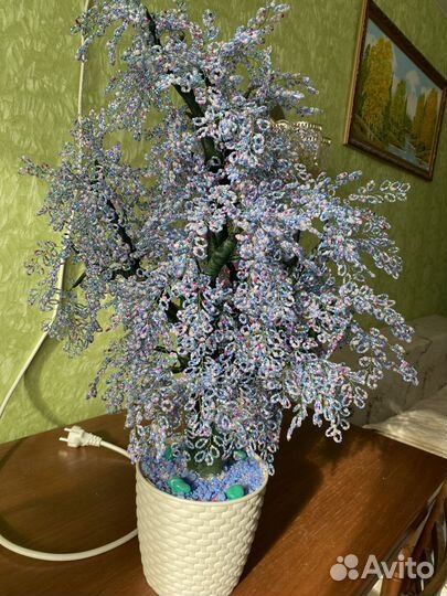 Дерево из бисера