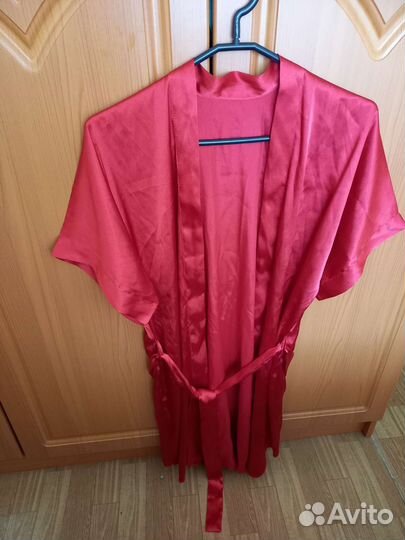 Халат женский шелковый размер 42