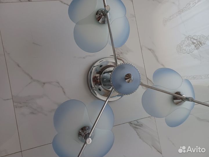 Люстра потолочная бу