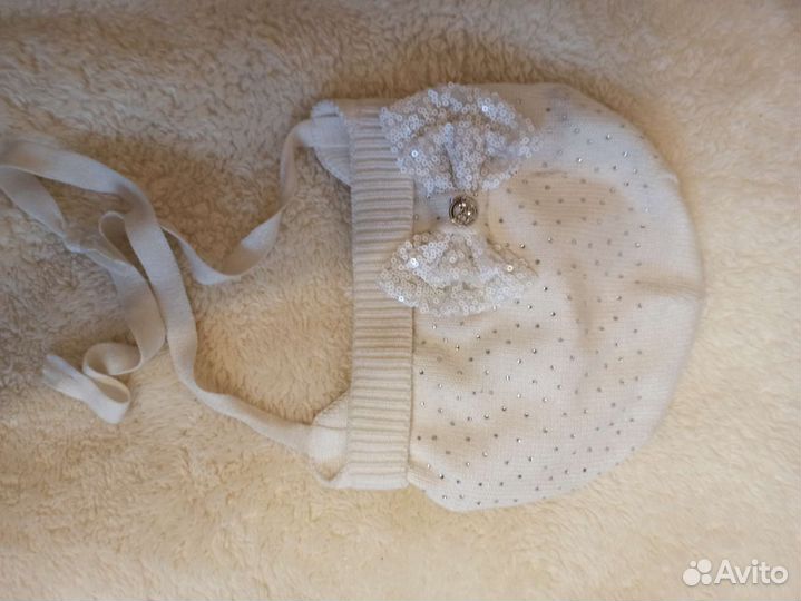 Шапочка для девочки весна