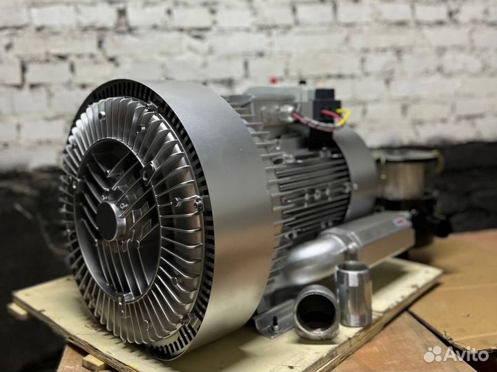 Вакуумный насос 7.5 кВт воздуходувка Двухвихревой