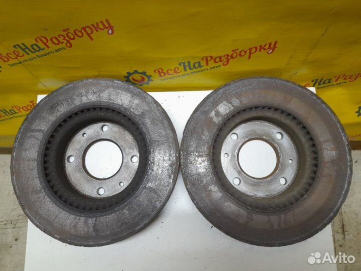 Диск тормозной передний Hyundai Elantra седан G4ED