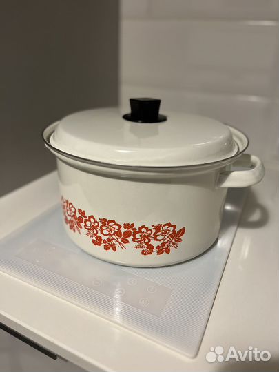 Кастрюля эмалированная СССР 5 литров