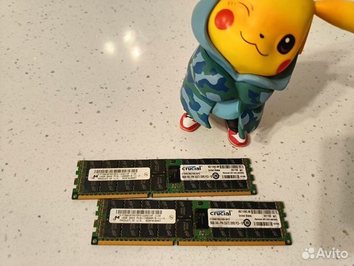 Серверная память DDR3 16Gb ECC Reg Micron