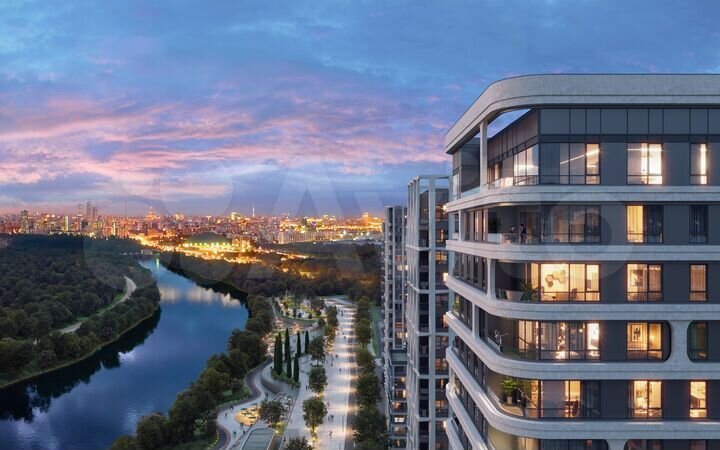 1-к. квартира, 46,6 м², 2/12 эт.