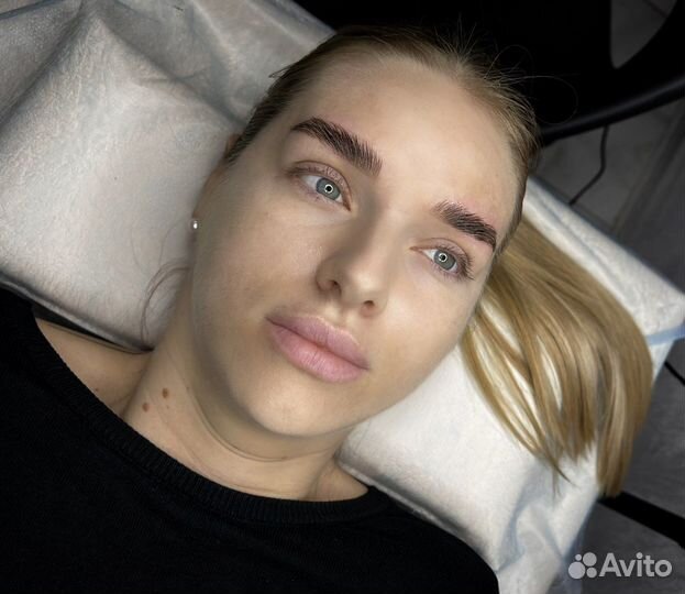 Коррекция, окрашивание, ламинирование бровей