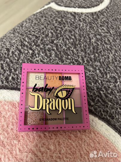 Палетка теней beauty bomb baby dragon