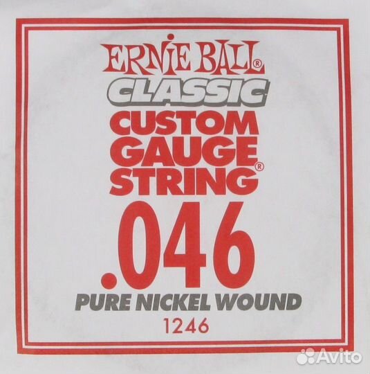 Ernie Ball 1246 струна для электро и акустических