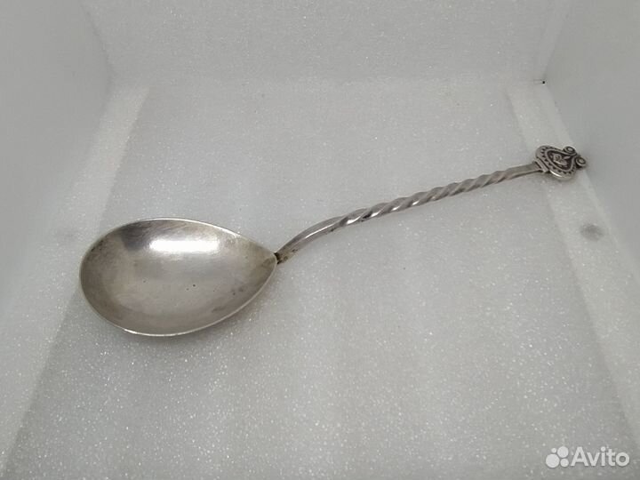 Ложка серебро 916 проба звезда