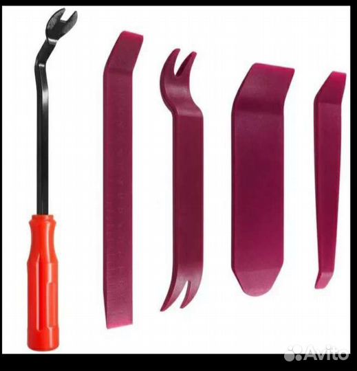 Лопатки для снятия обшивки, клипс