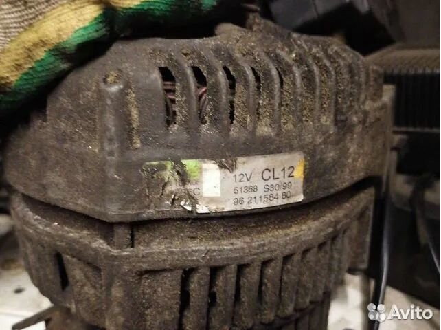 Генератор пежо 406 рестайлинг 1,8