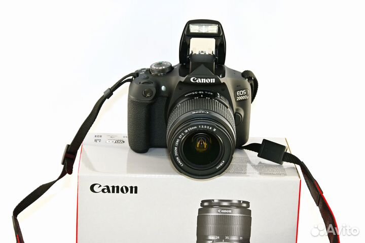 Canon EOS 2000D/T7 24.0MP цифрозеркалка новый