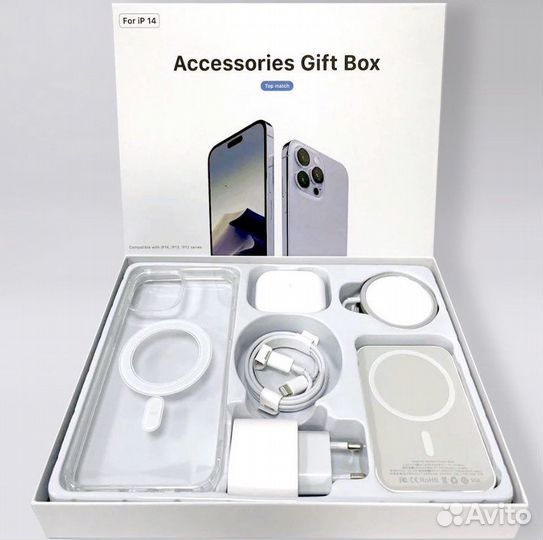 Набор аксессуаров 6в1 для Apple iPhone