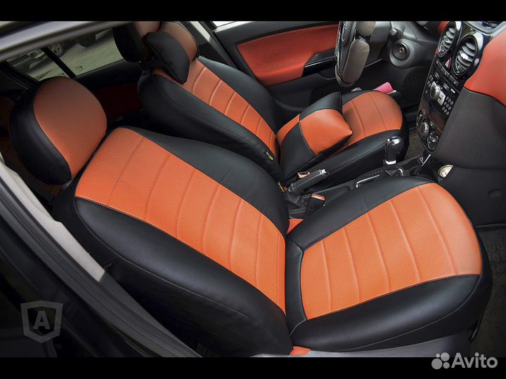 Авточехлы (алькантара) на Ford C-max