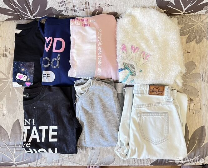 Одежда пакетом для девочки 134 140